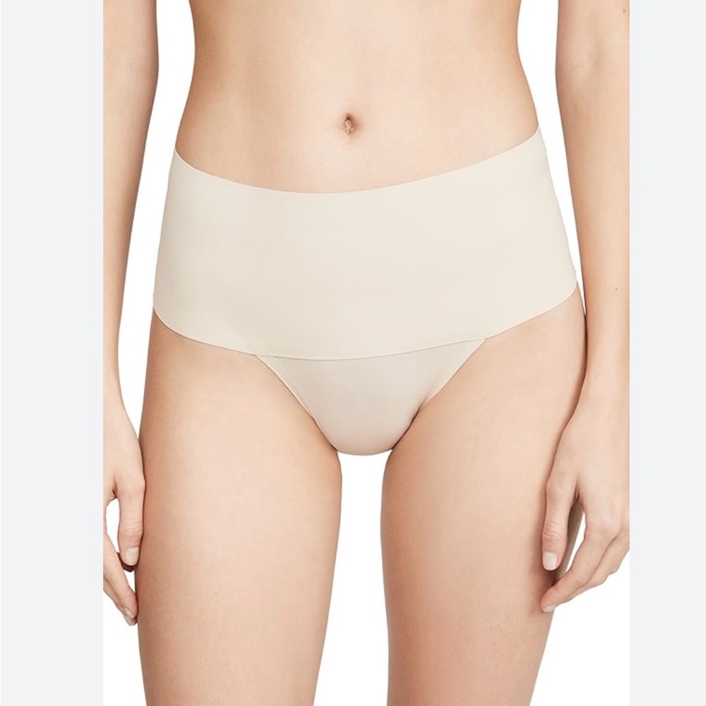 SPANX Cream High-Waist‎ Panties